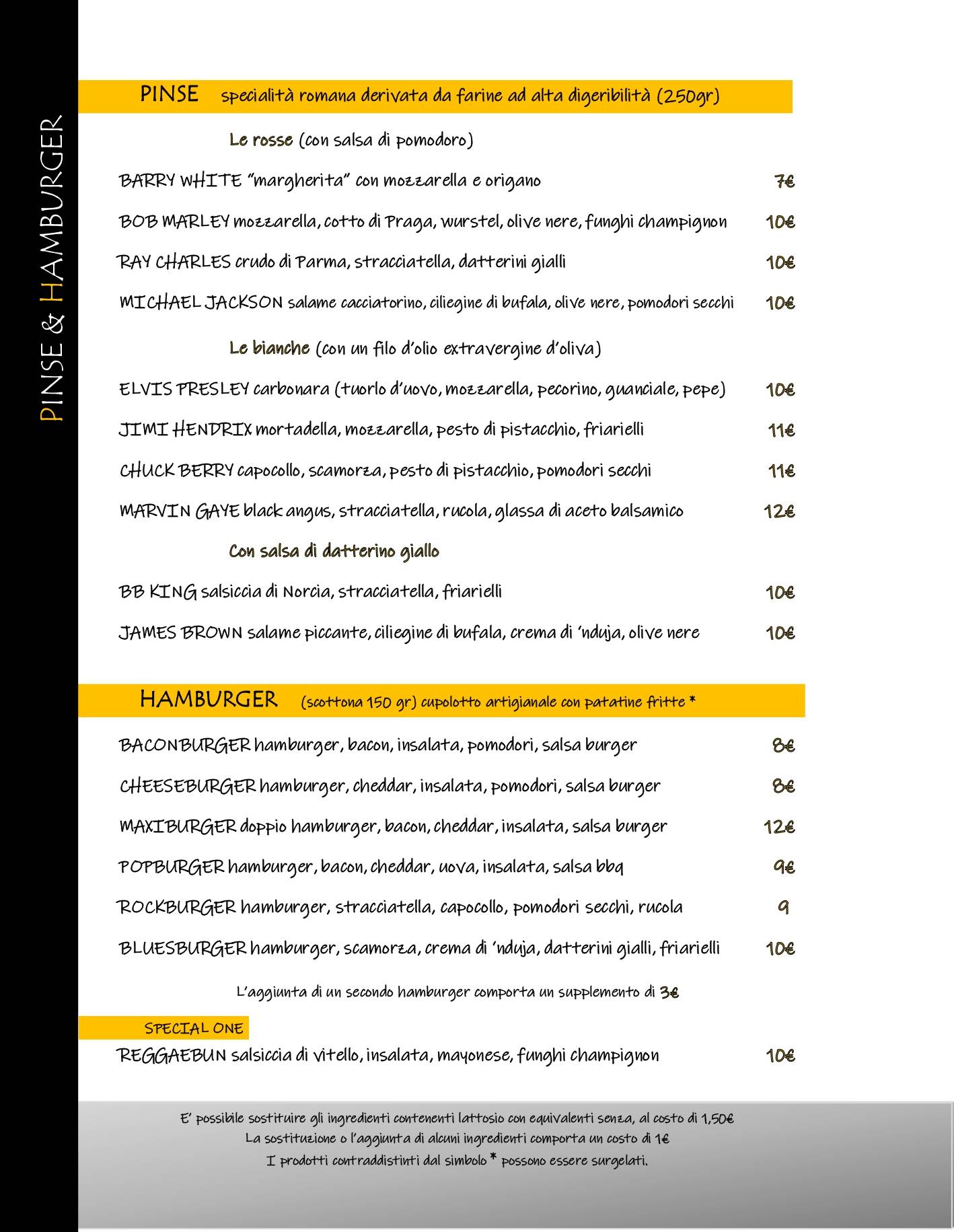 Menu di Solito Posto 