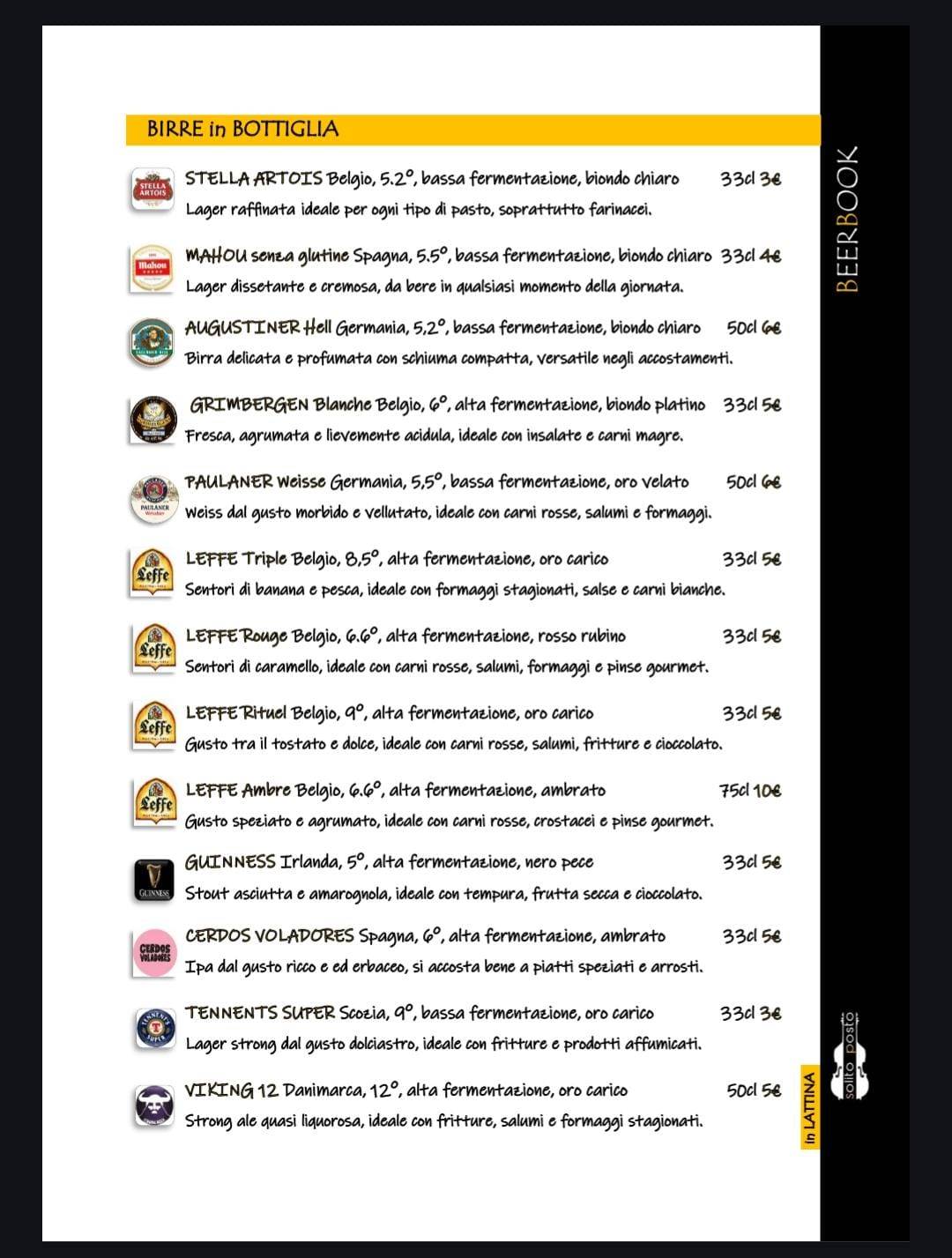 Menu di Solito Posto 
