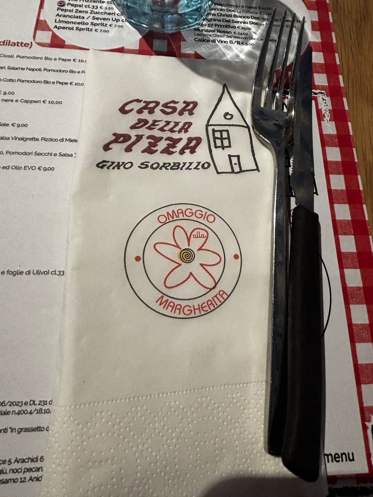 Menu di Sorbillo Vomero 