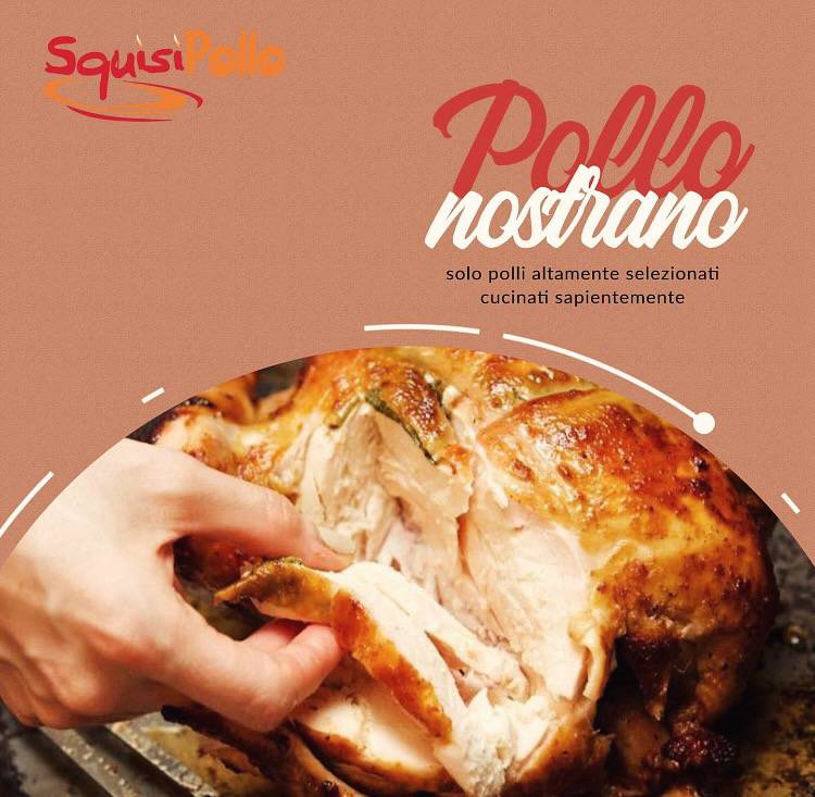 Menu di Squisipollo girarrosto gastronomia take away 