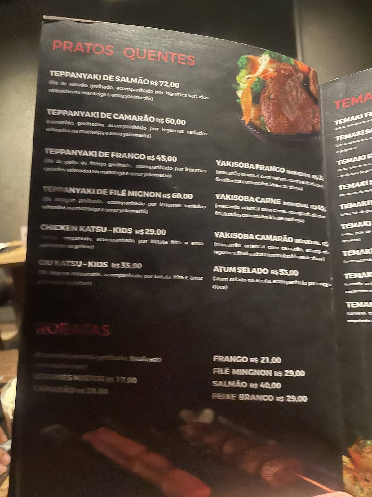 Menu em Sukasa Sushis e Temakis restaurante, João Pessoa, R. Lindolfo ...