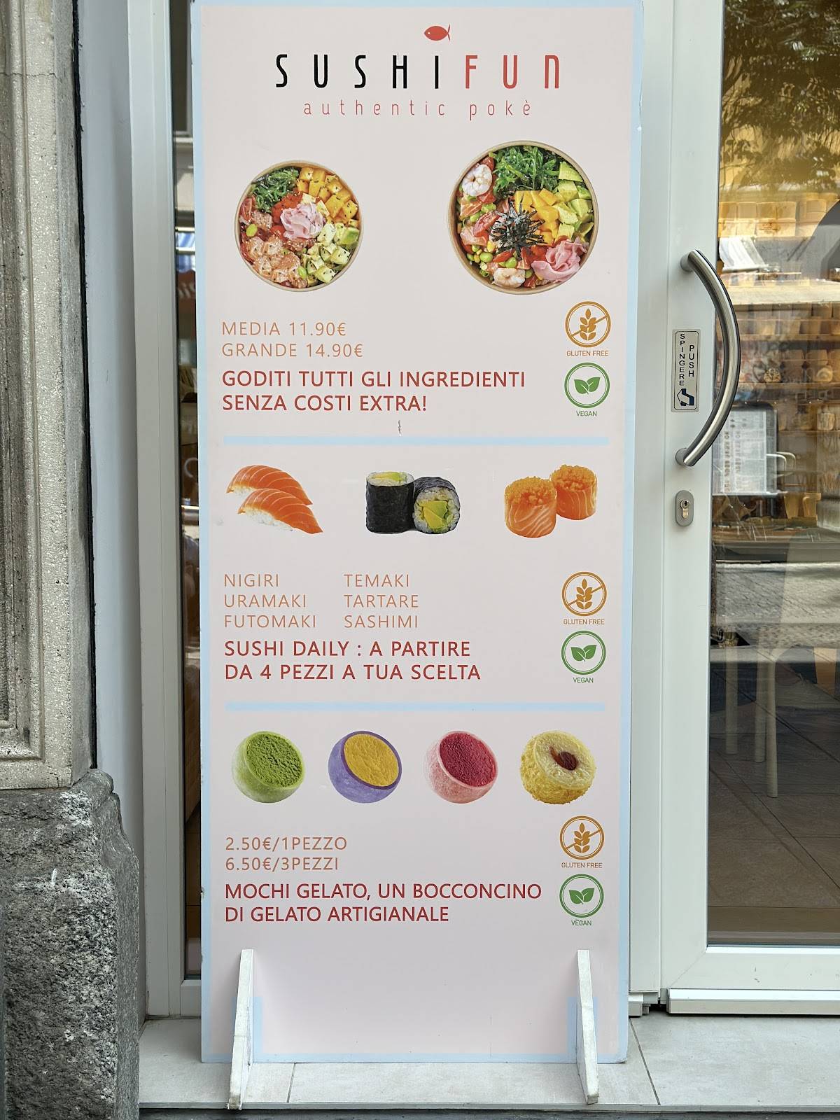 Menu di Sushi Fun 