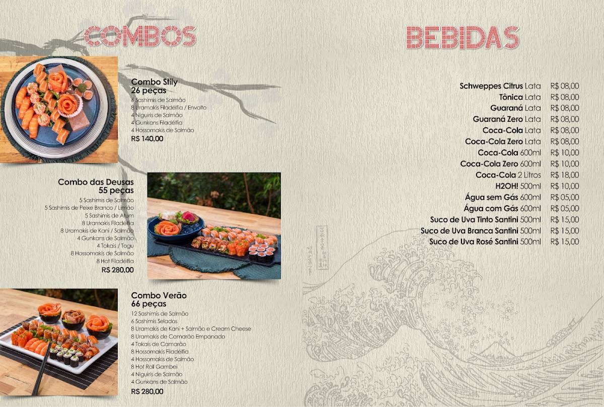 Sushi Otsu cardápio