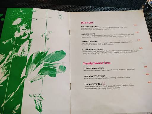 The Secret Kitchen menu