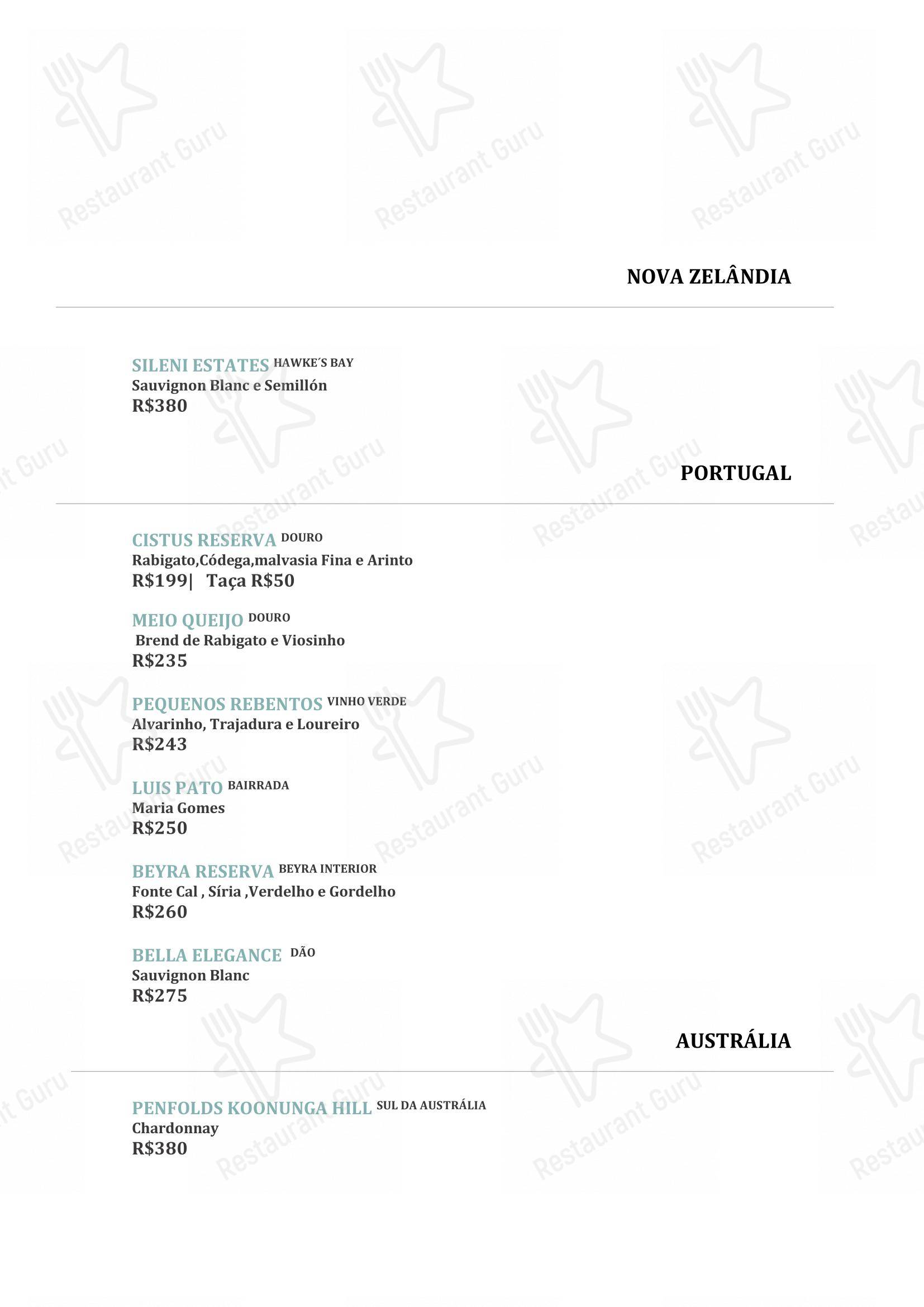 Tanit Culinária Espanhola - Основное меню