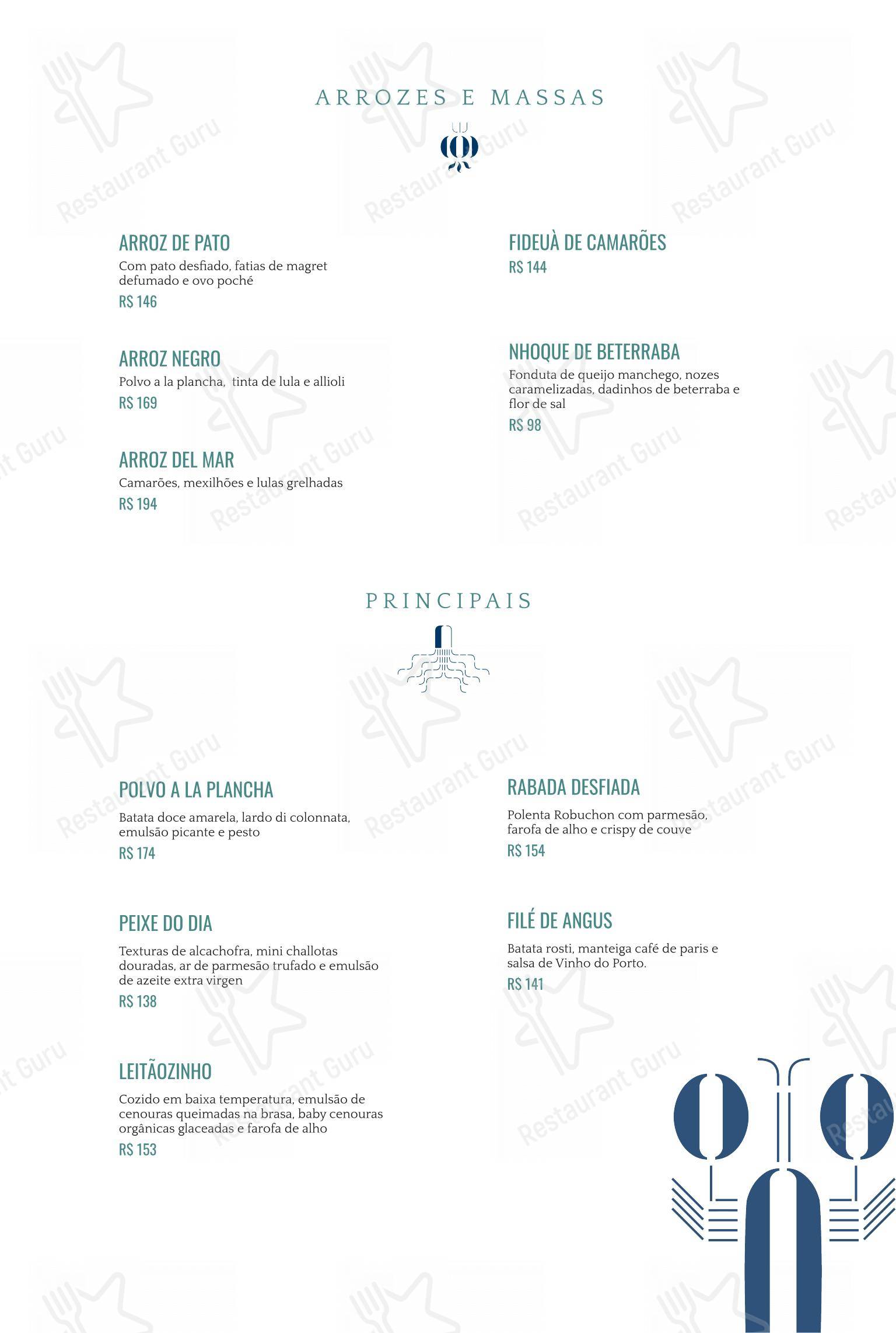 Menu para Tanit Culinária Espanhola em São Paulo