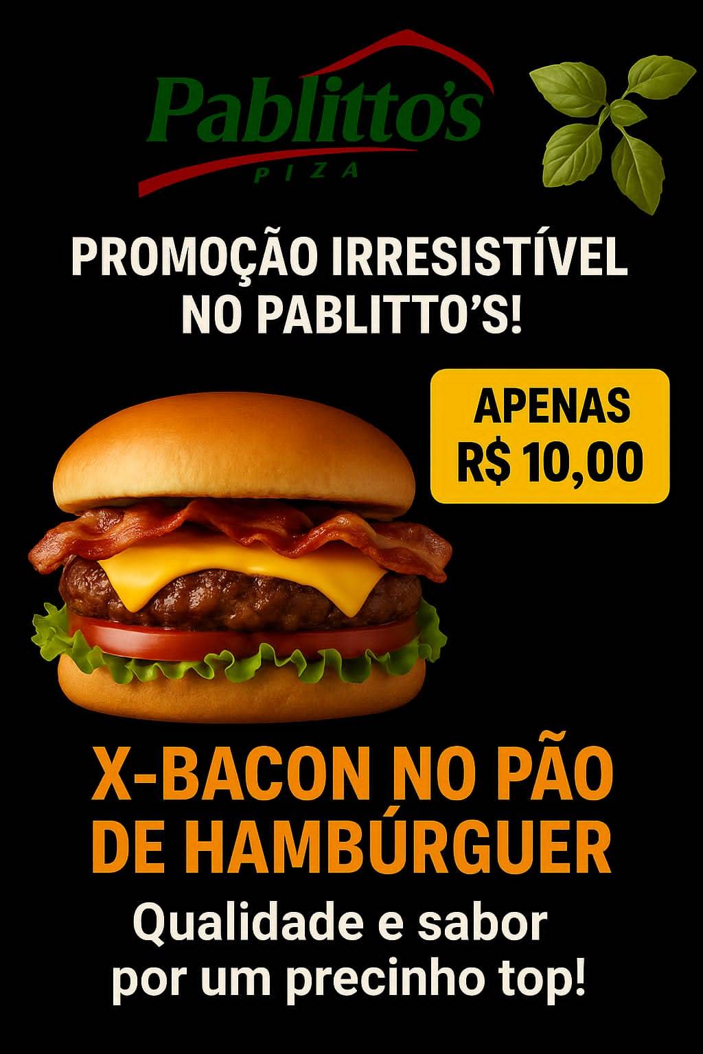 Pablitto's Pizza cardápio