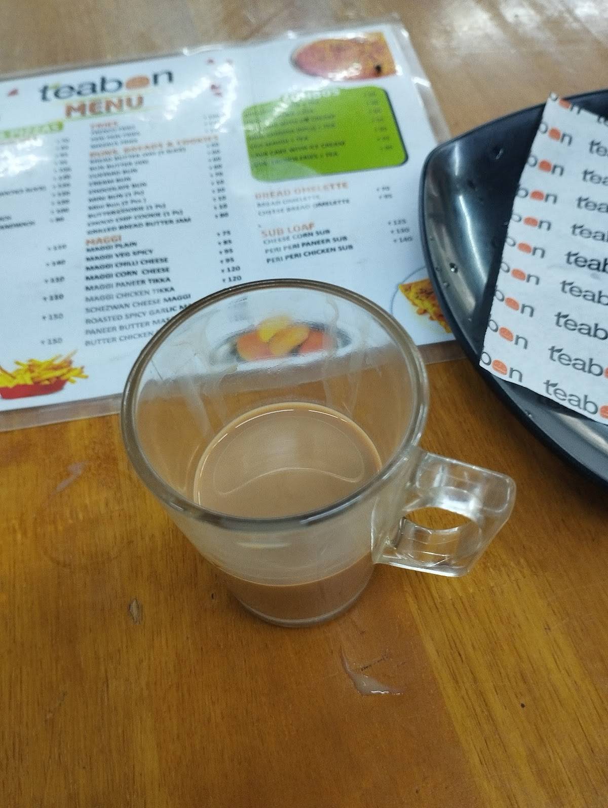 Teabon menu