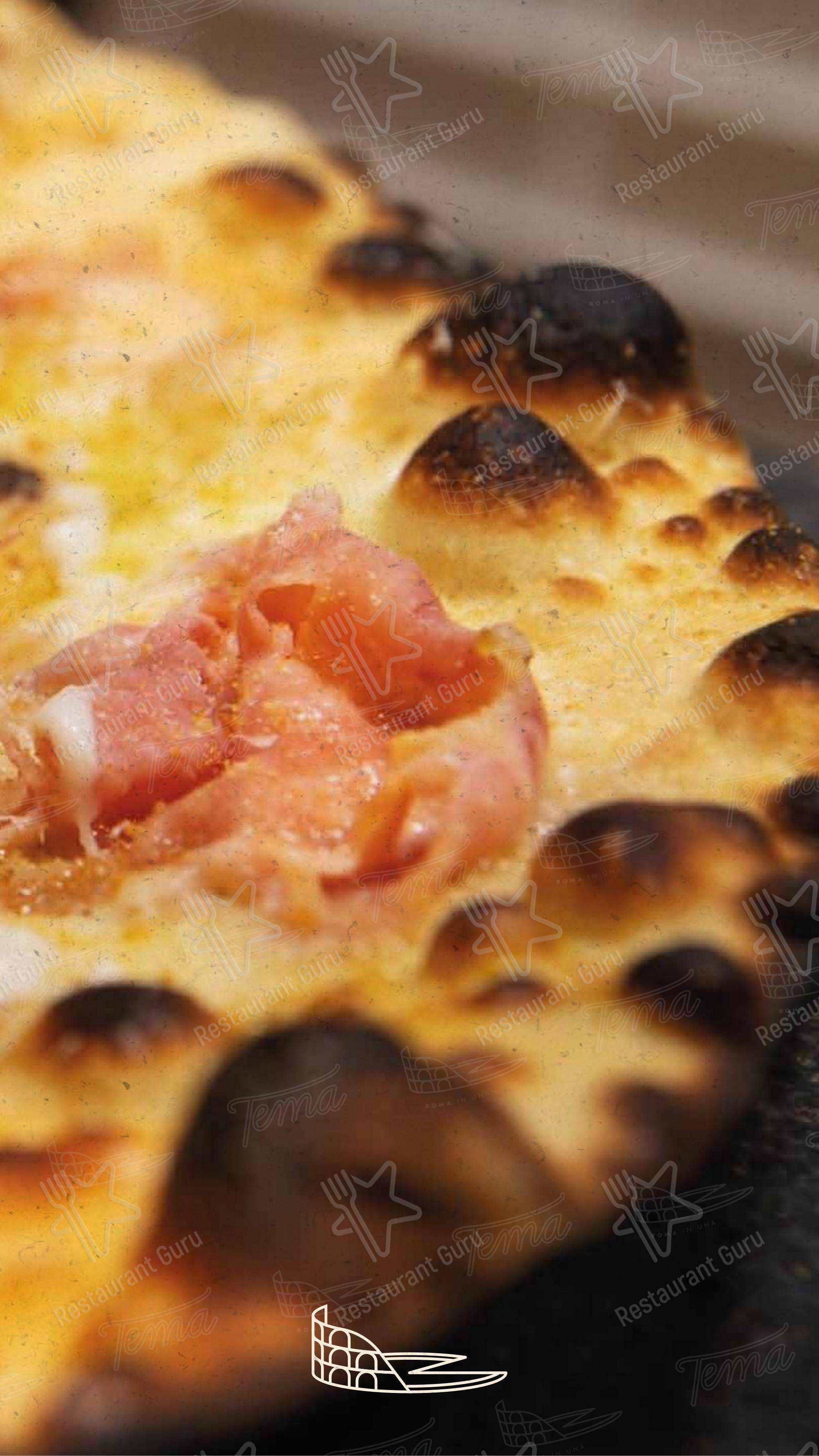 Menu di Tema - Roma in una pizza - Menu