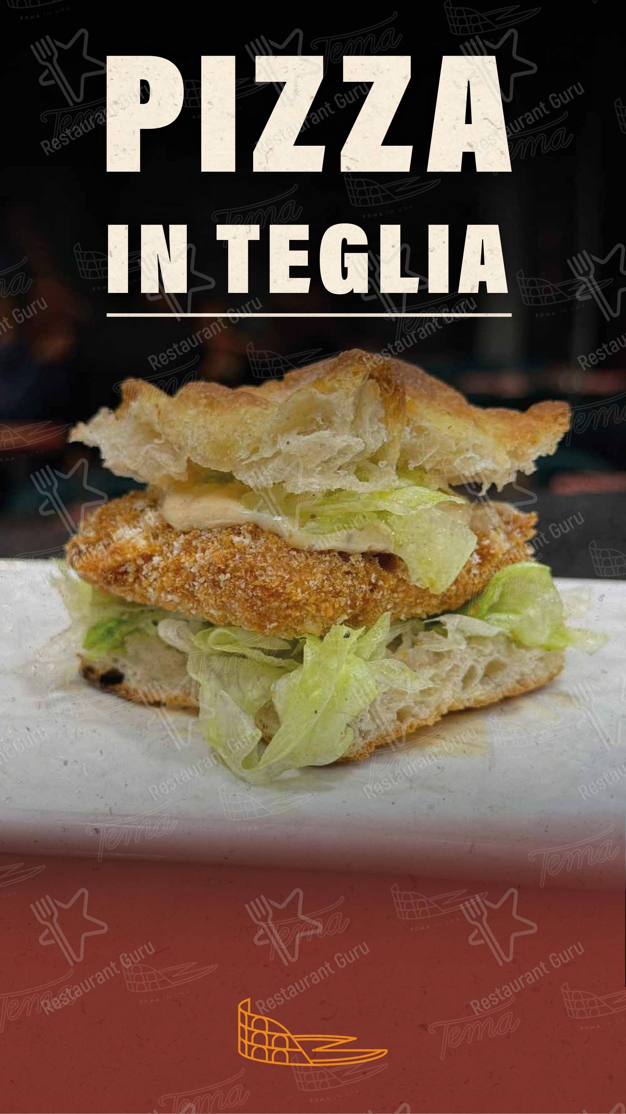 Menu per Tema - Roma in una pizza in Aprilia