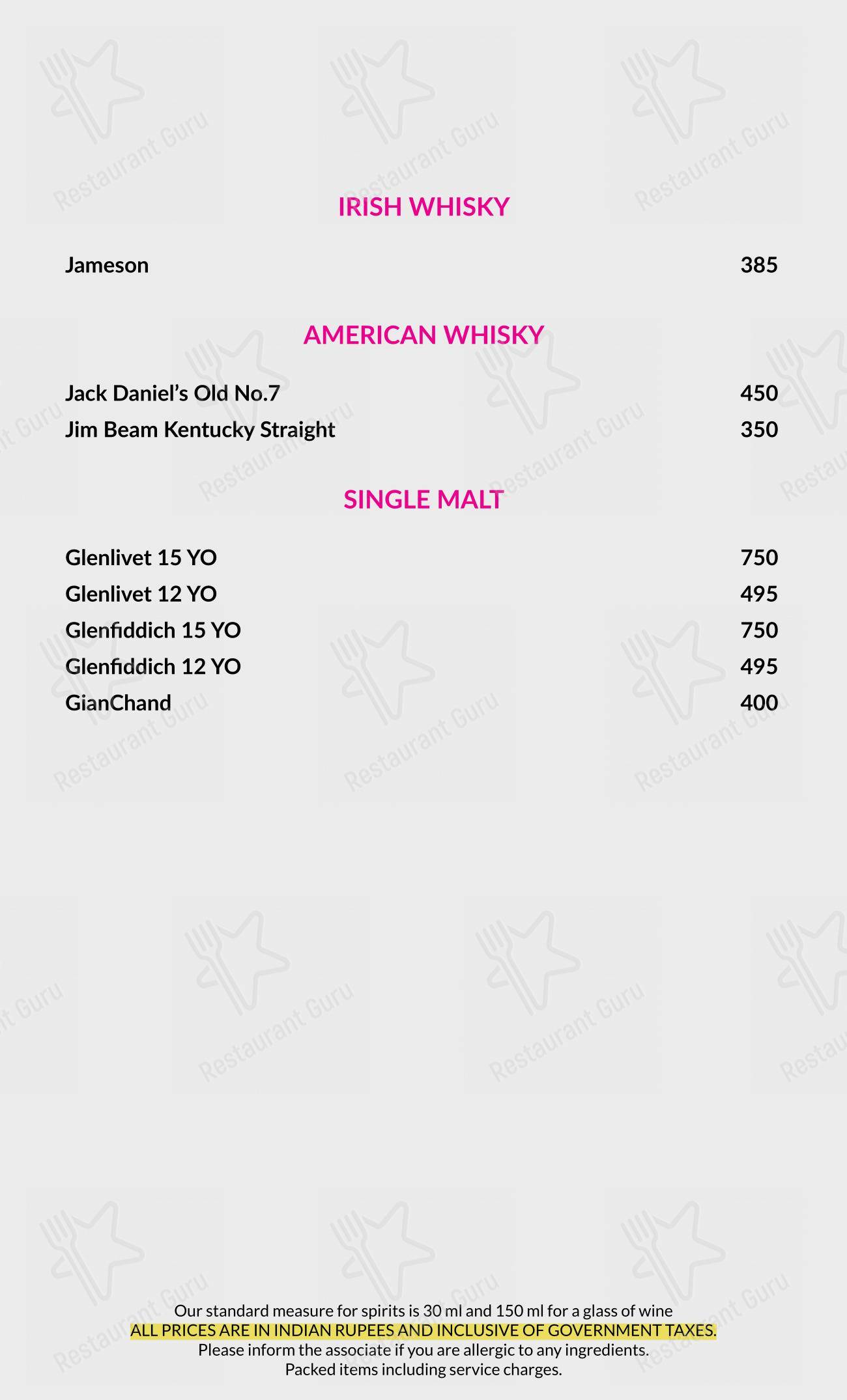 Check out the menu for Thai Pavilion