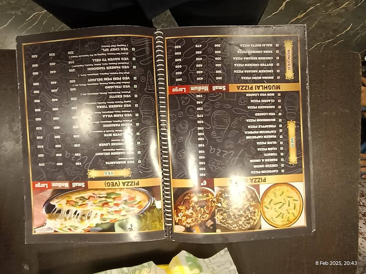 FAMOUS PIZZA (ZUBAIR BHAI) menu