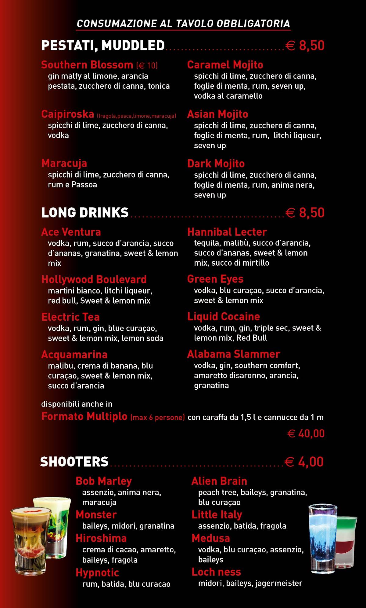 Menu di The Bombardier English Pub 