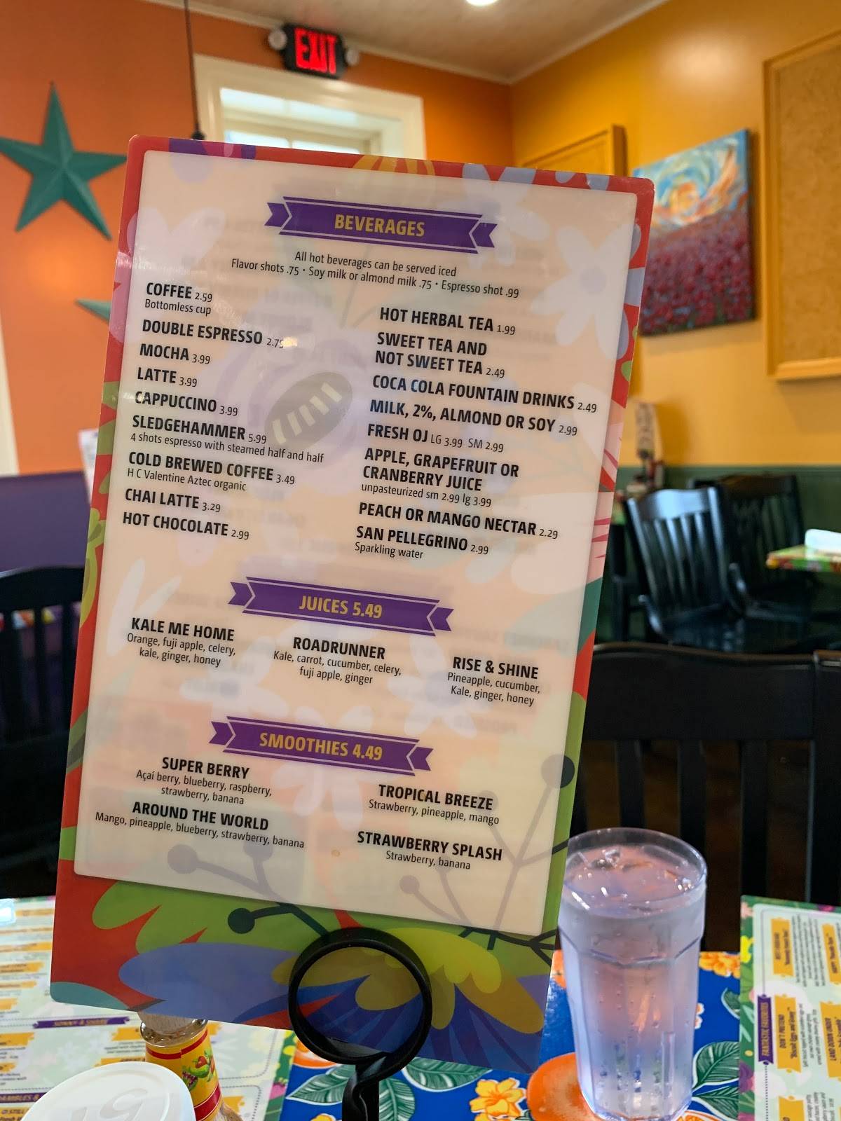 Menu at The Flying Biscuit Cafe, The Villages