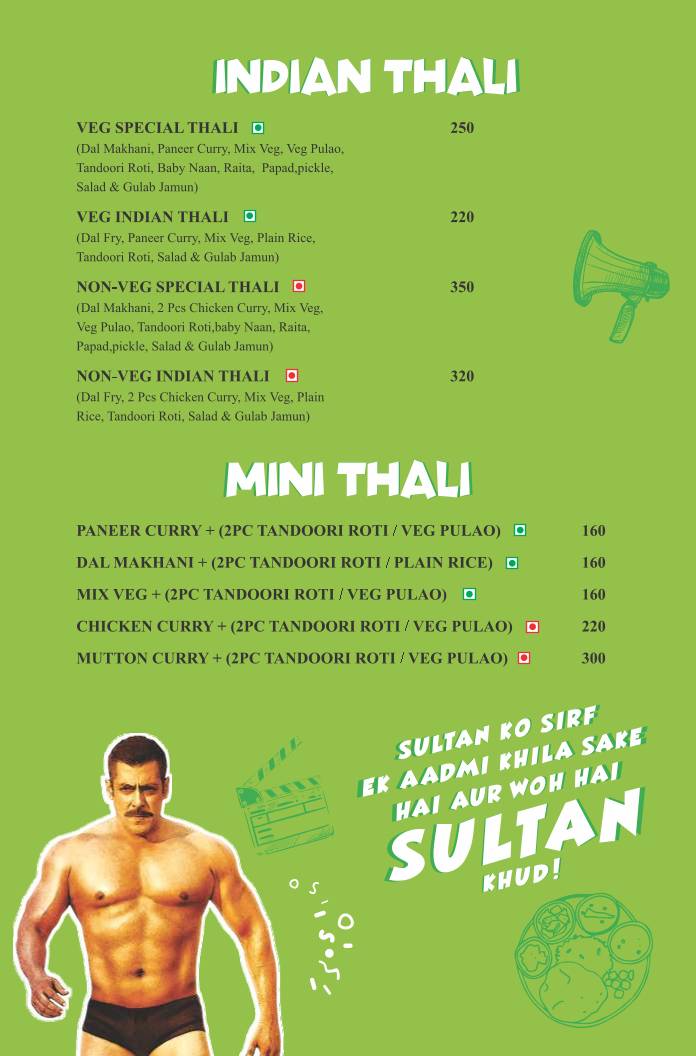 The Spice Affair - Gandhi Maidan menu