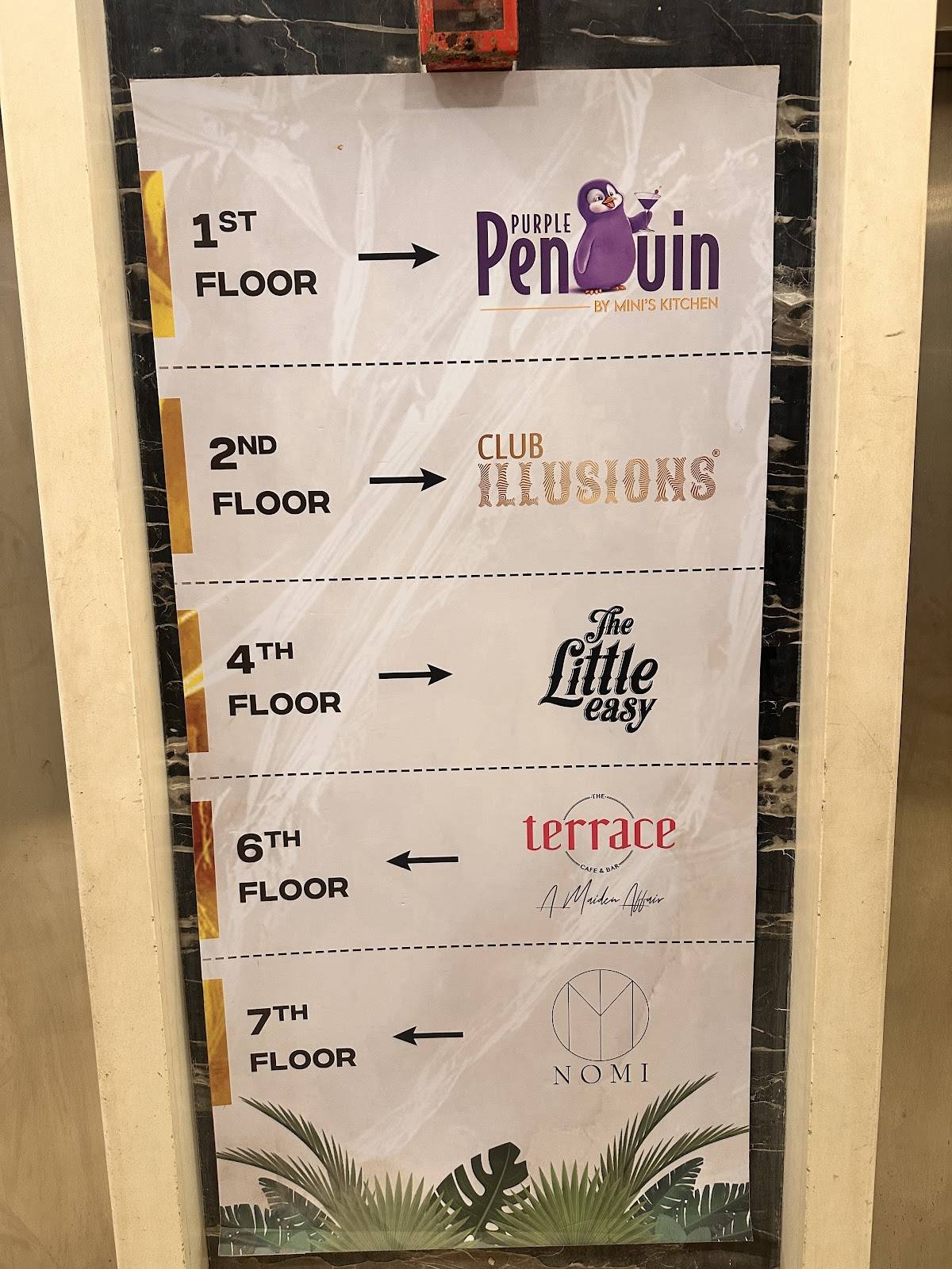 The Terrace - A Maiden Affair (Andheri) menu