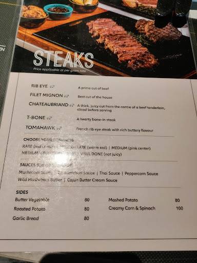 Imperial Kitchen Kowdiar menu