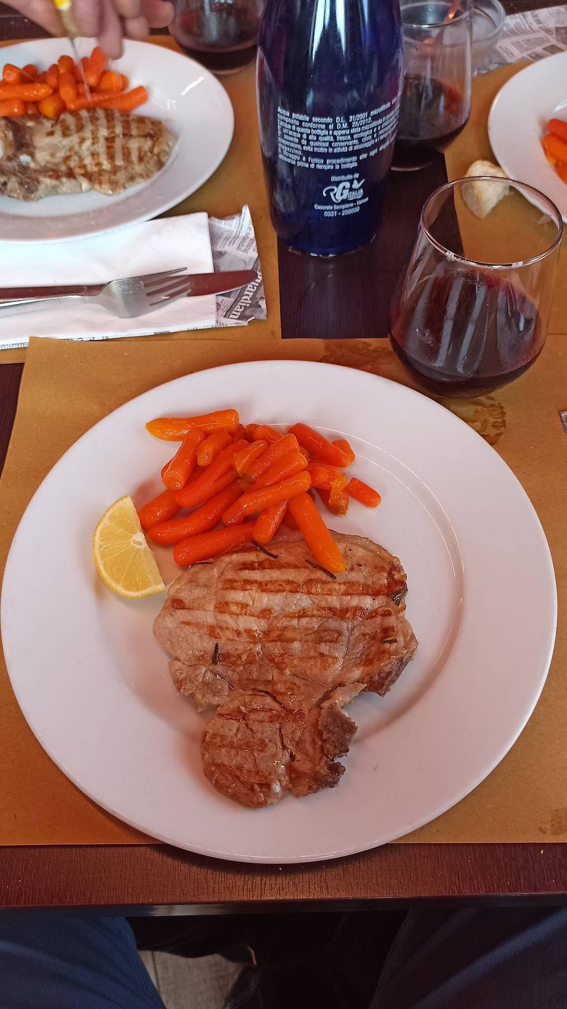 Menu di Trattoria Le Noci 