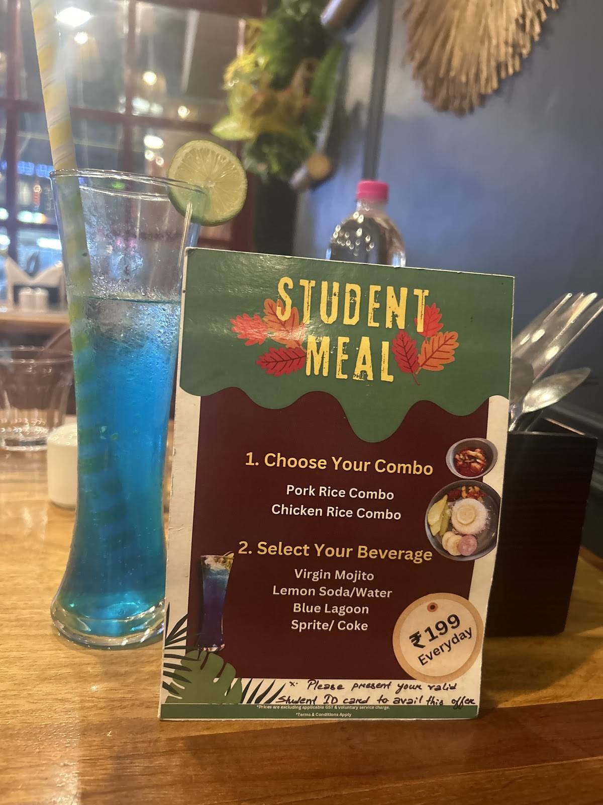TribeTown Bistro Multi-cuisine Restaurant menu