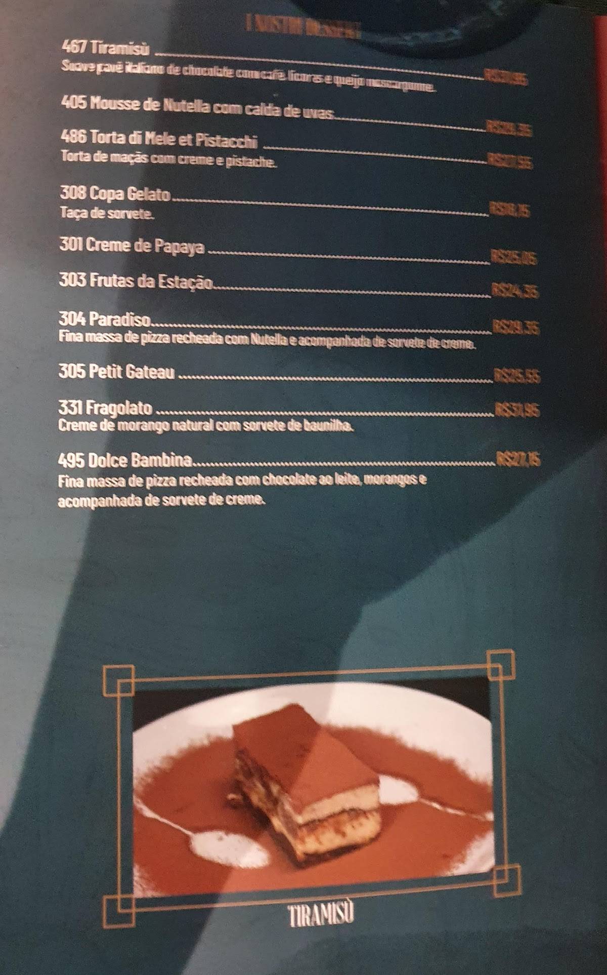 Troina Pizza Gourmet cardápio