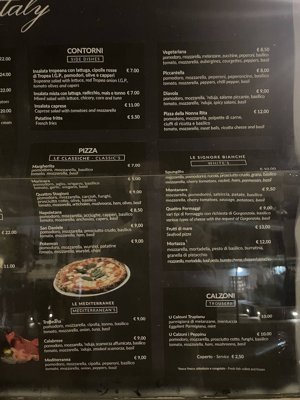 Menu di Little Italy 