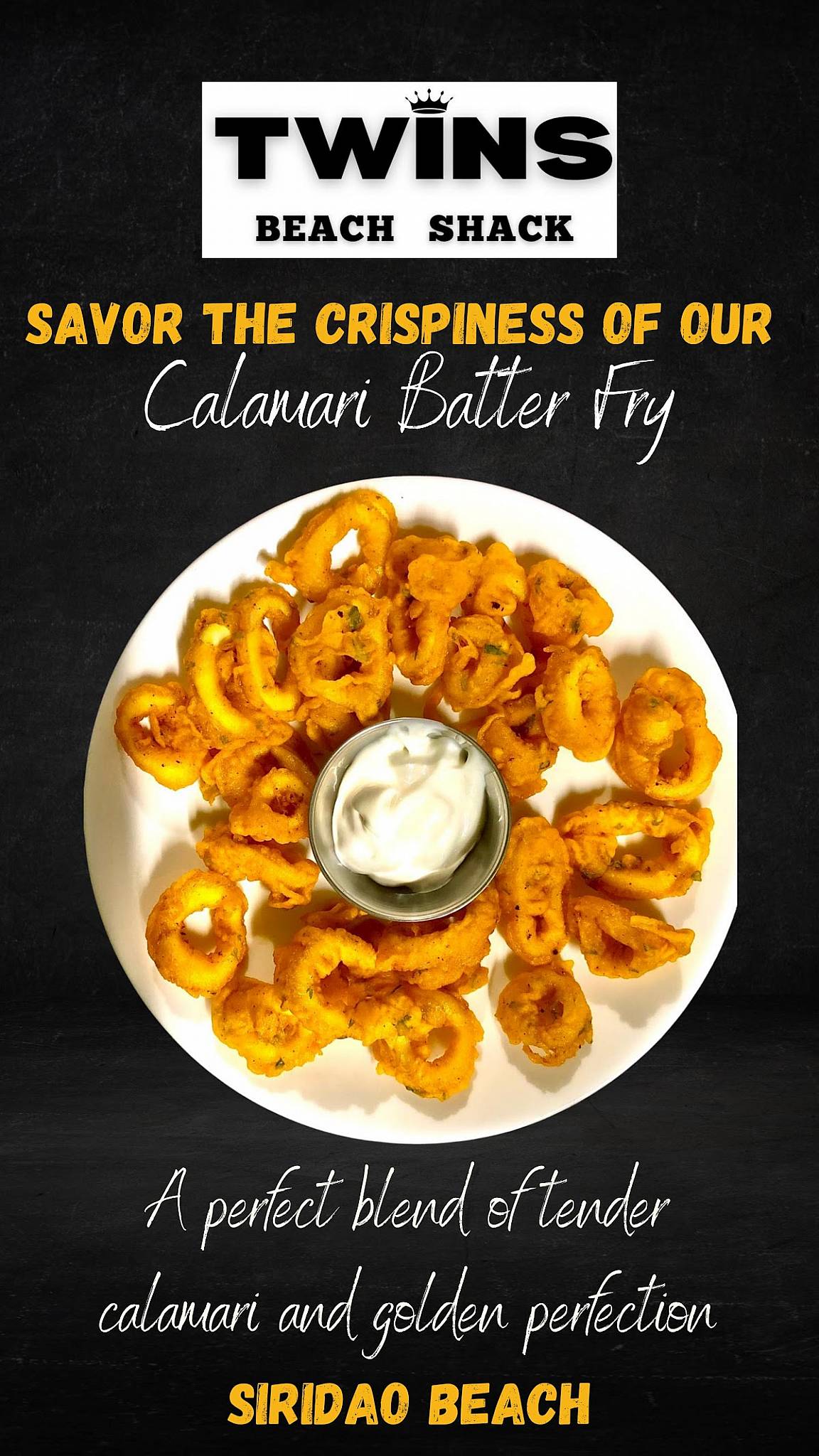 Twins Beach Shack menu