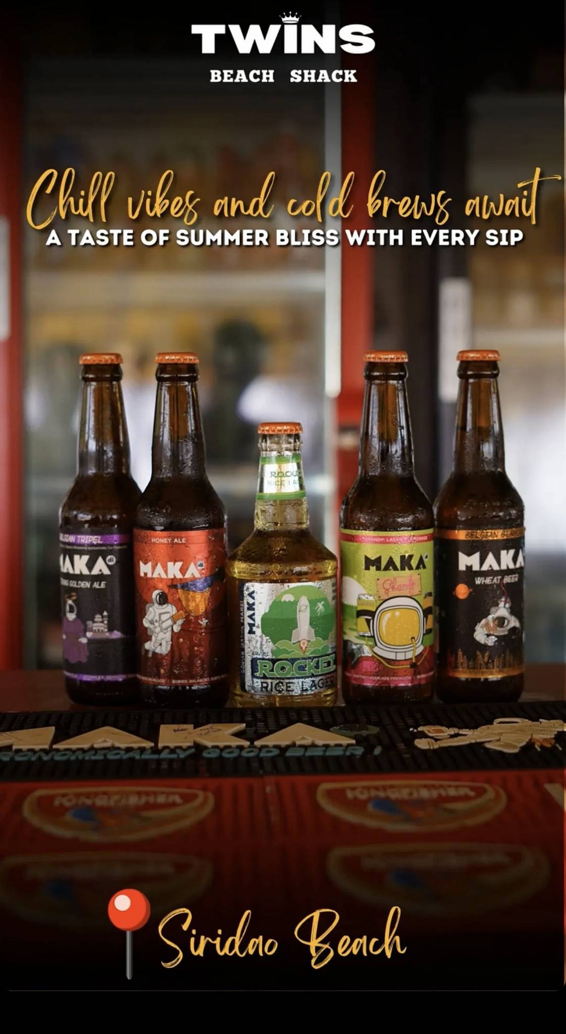 Twins Beach Shack menu