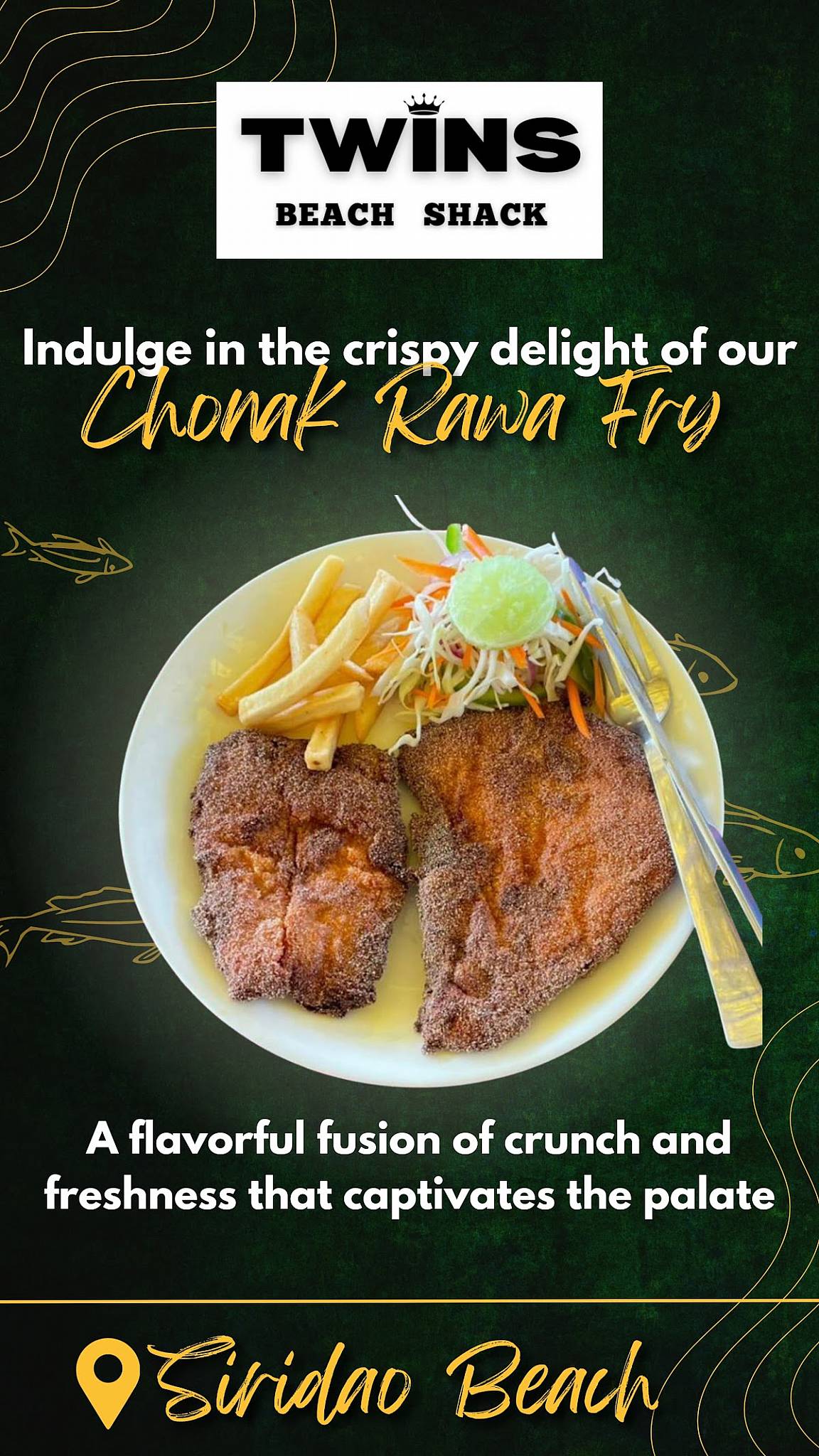 Twins Beach Shack menu