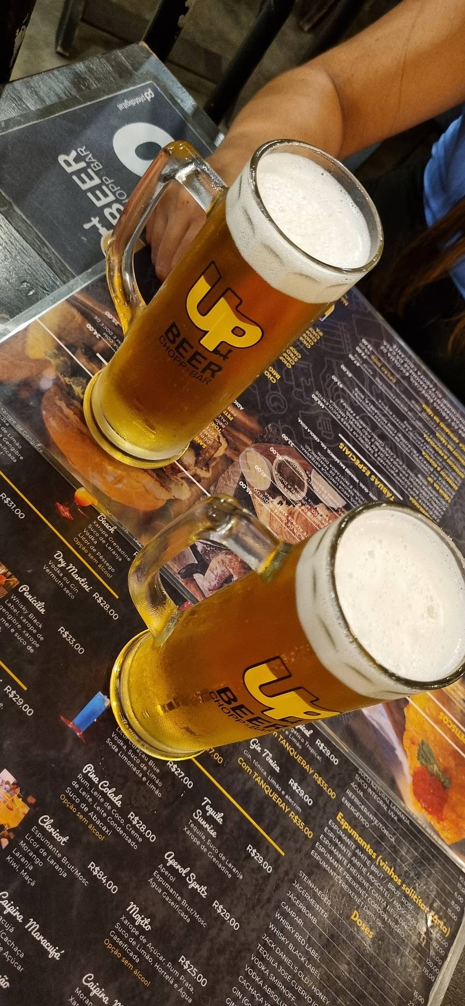 UP Beer - Bar e Chopperia cardápio