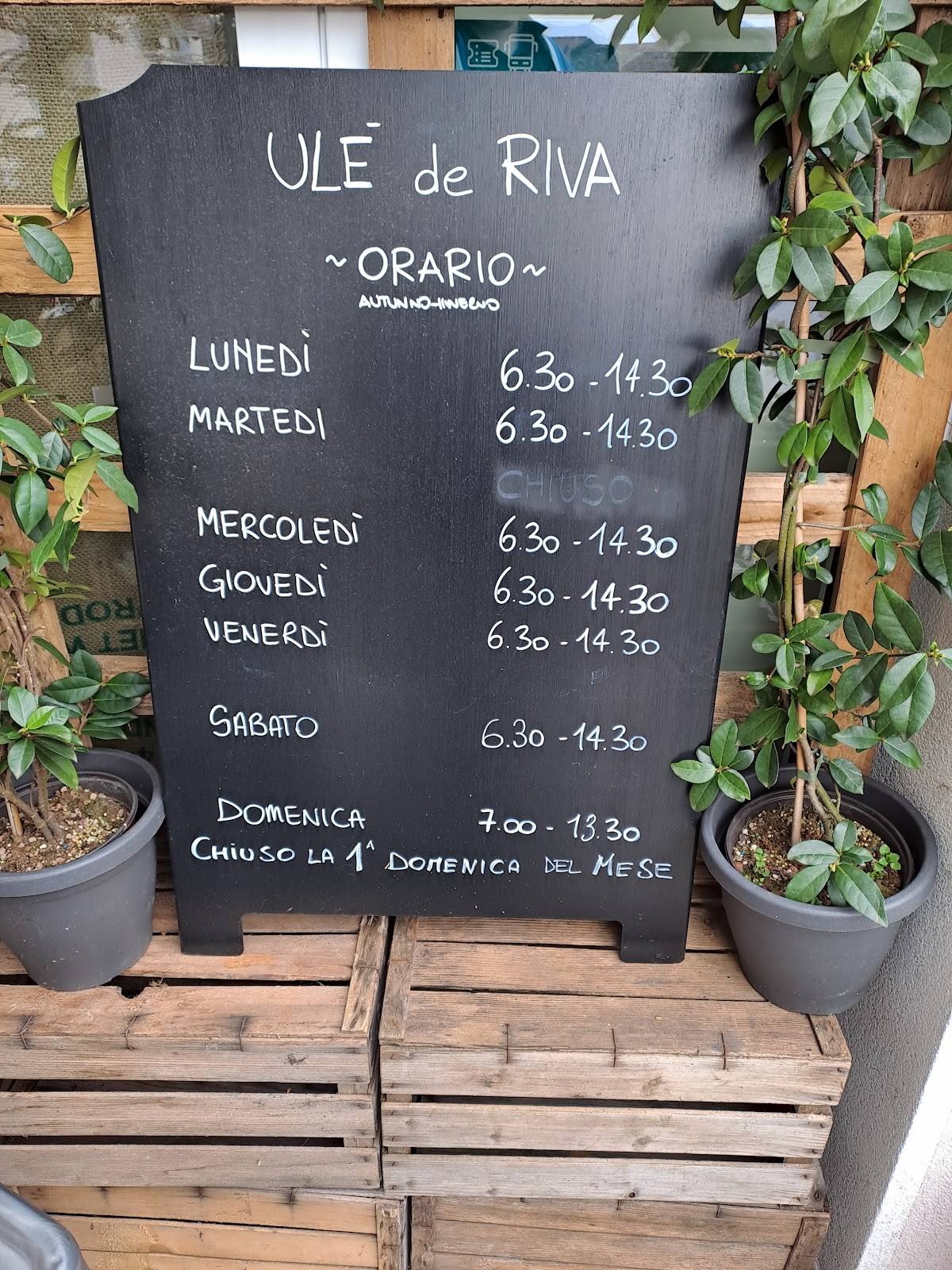 Menu di Ulè de Riva ~ AperiBistrò 
