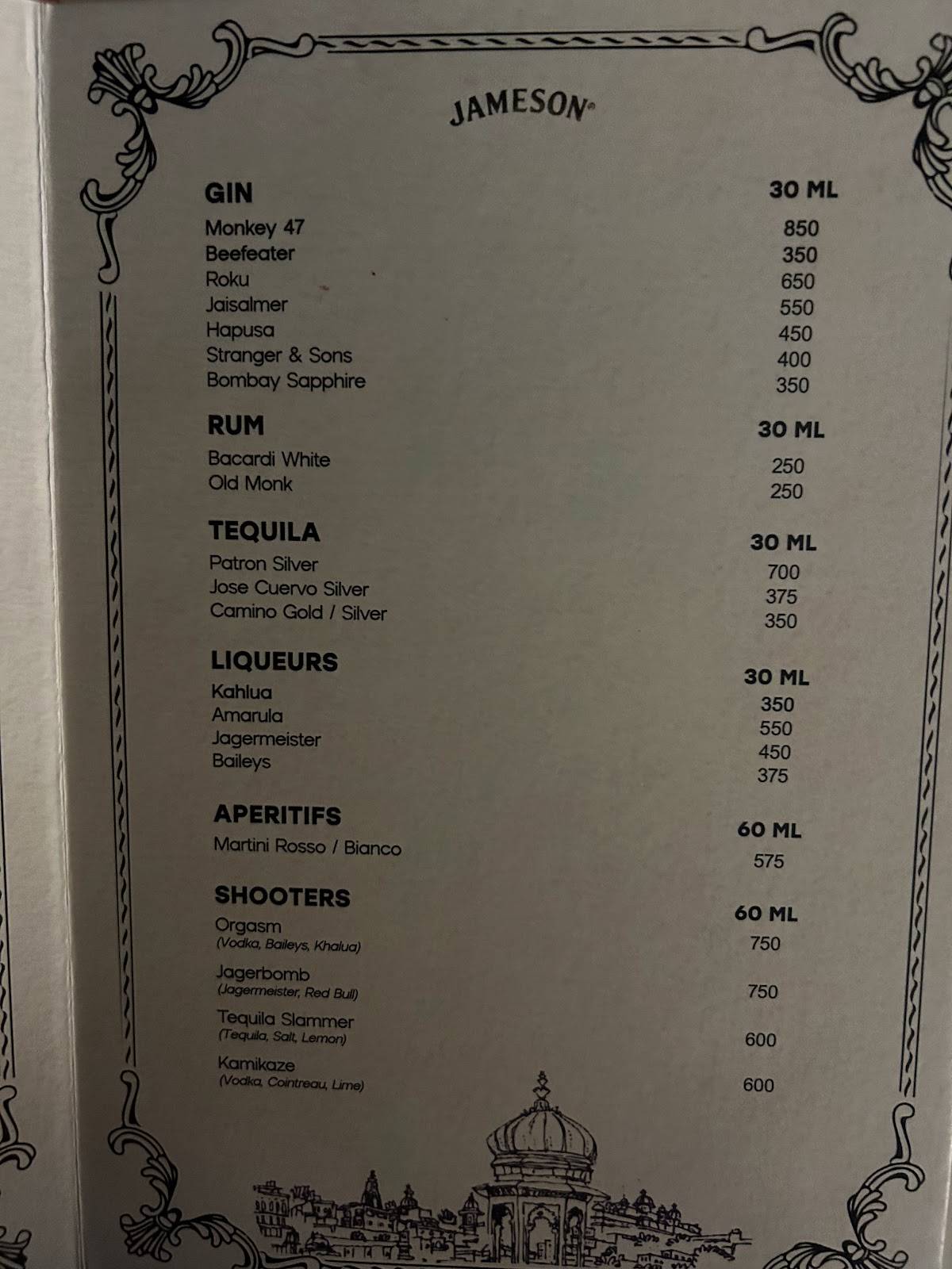 Upre menu