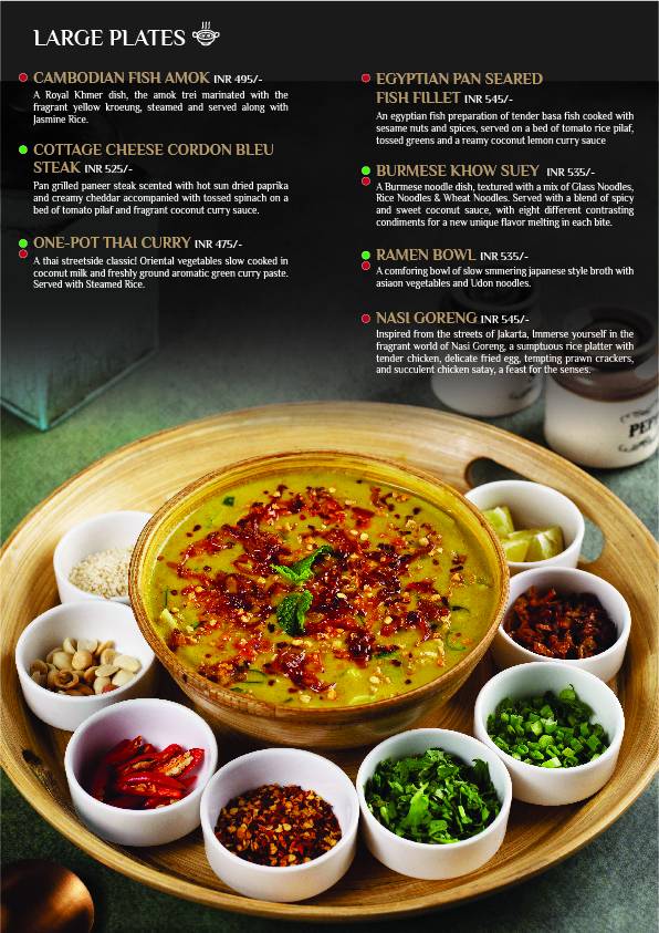 VYANA - World Cuisine Mocktails Al Fresco Rooftop Dining menu