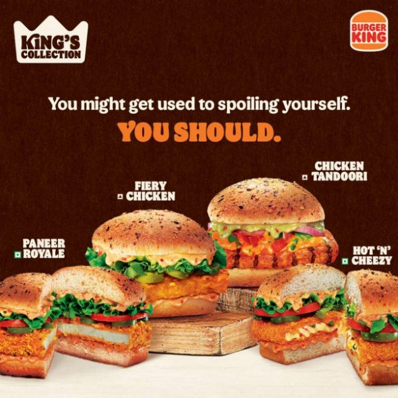 Burger King menu