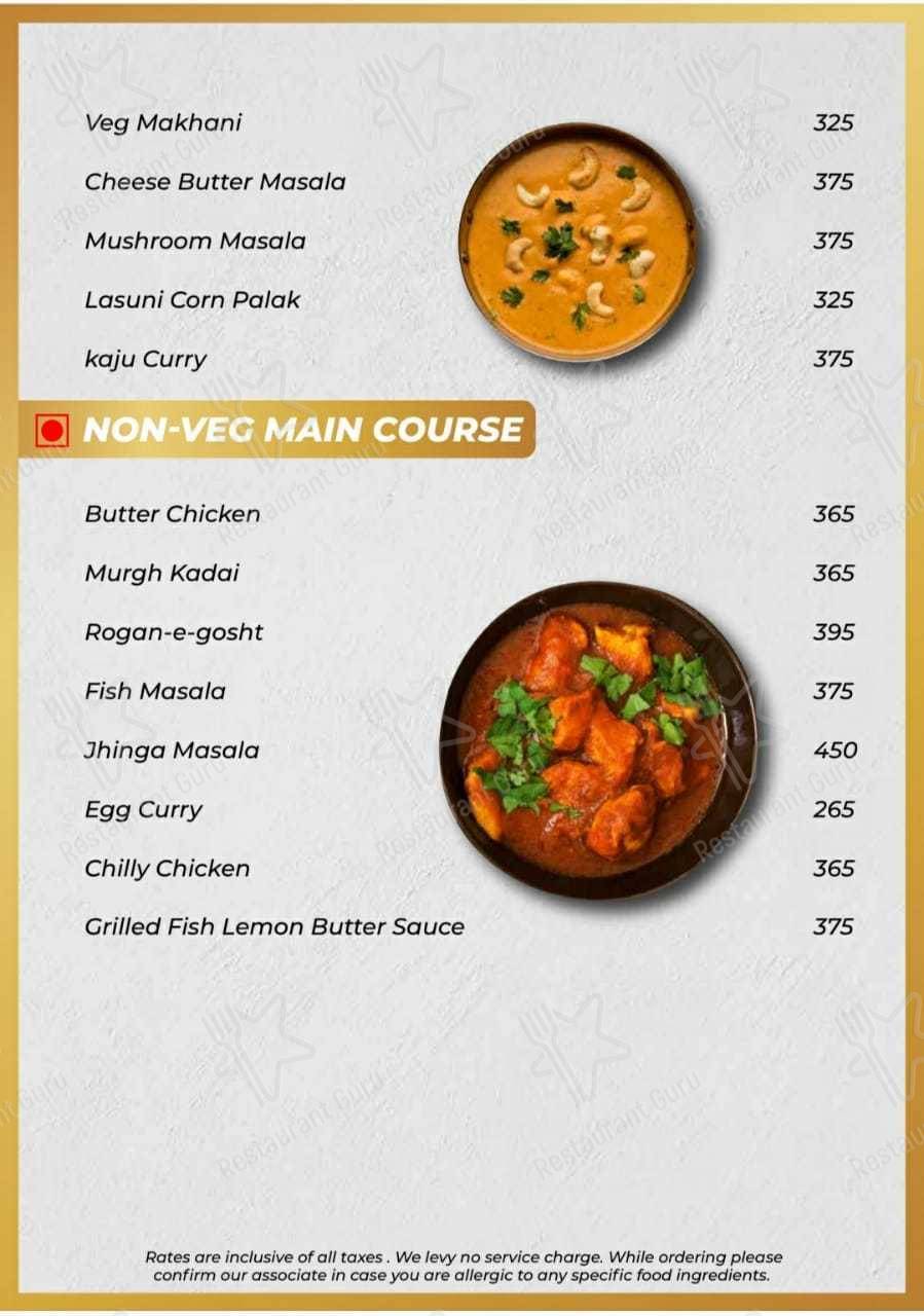 Sayaji’s Home Delivery – Cravings menu