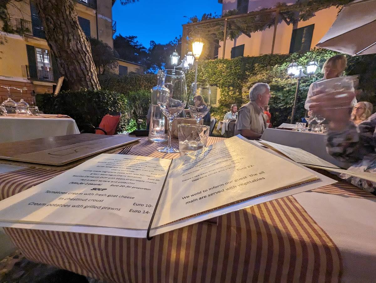 Menu at Al Prato Restaurant, Varenna