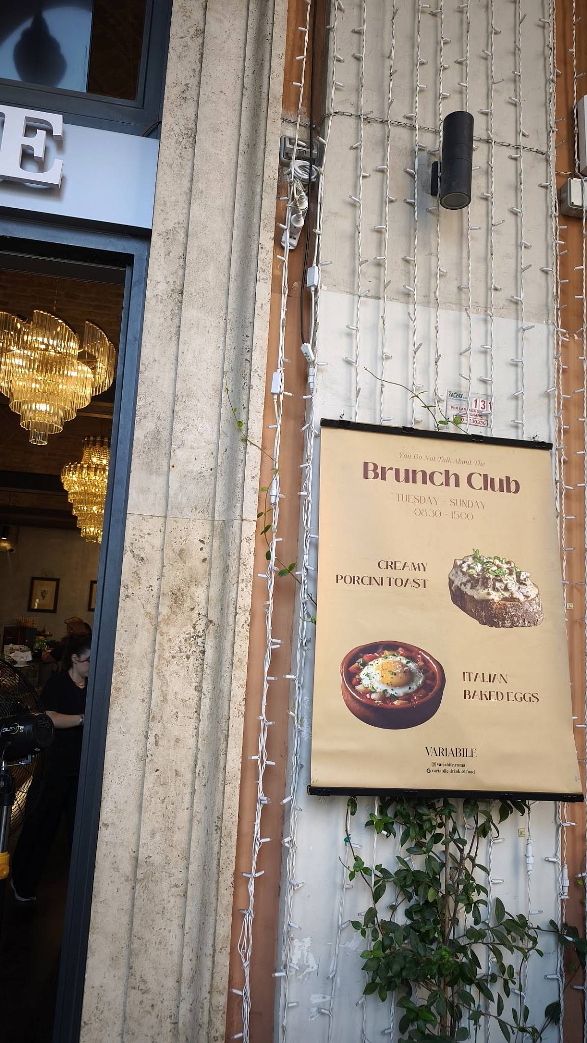 Menu de Variabile Drink & Food