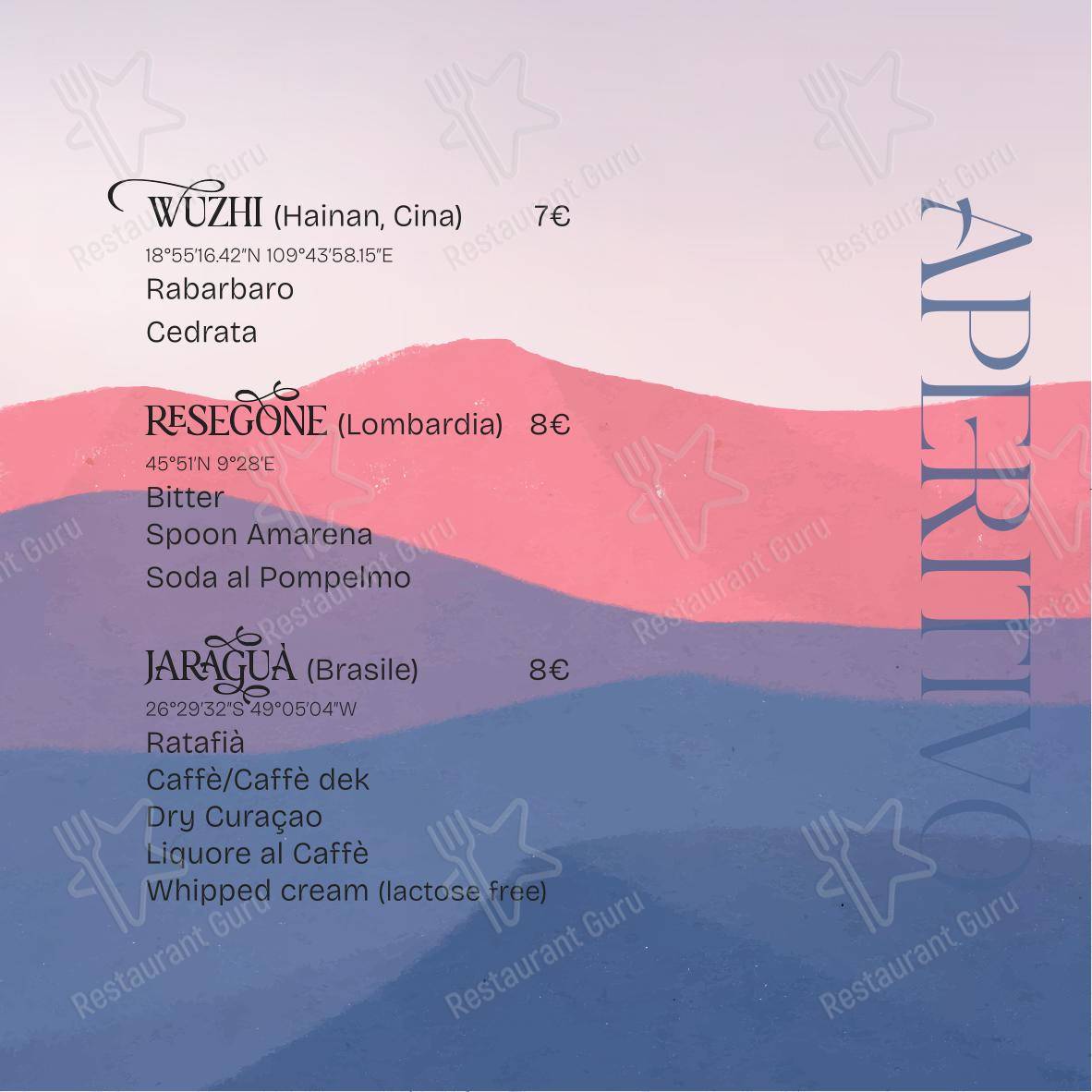 Menu di Varietà - Menu