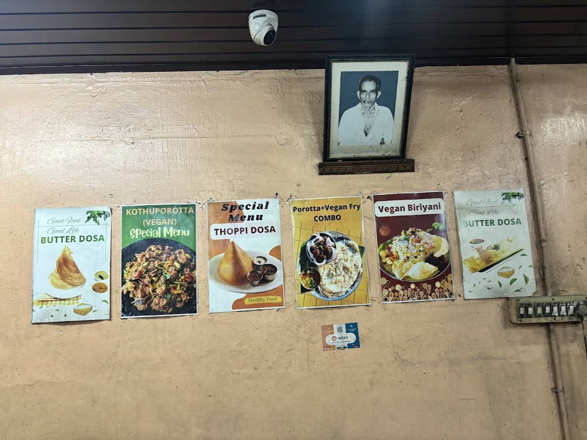Vinod Cafe menu