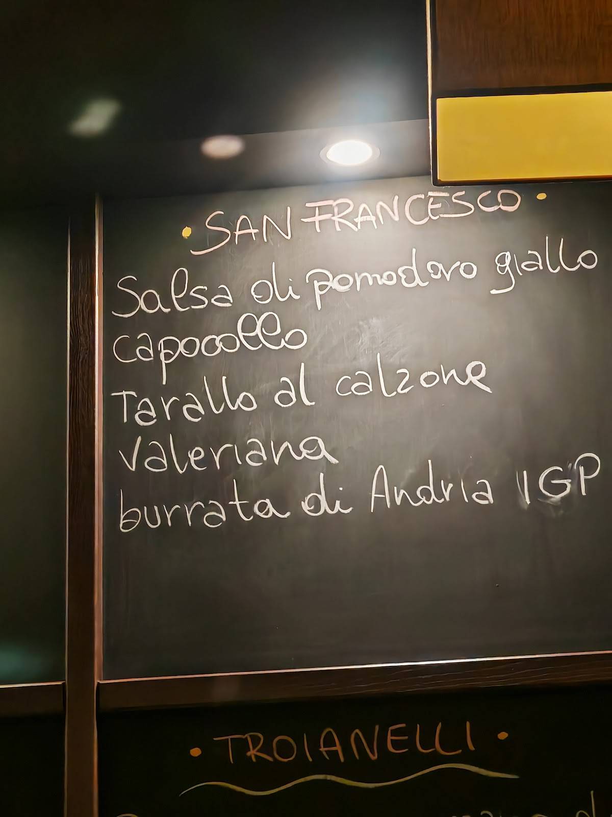 Menu di Virgo 
