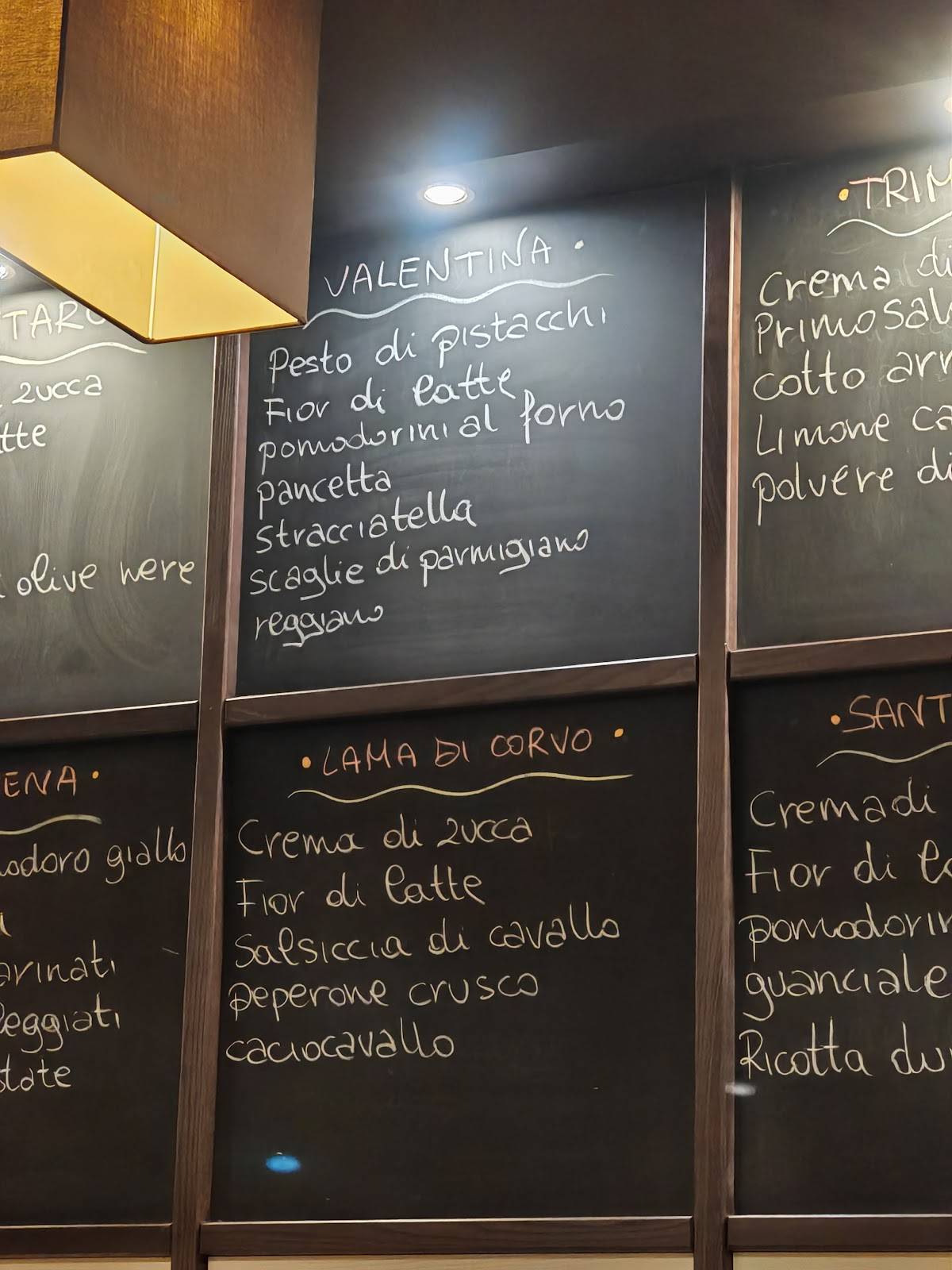 Menu di Virgo 