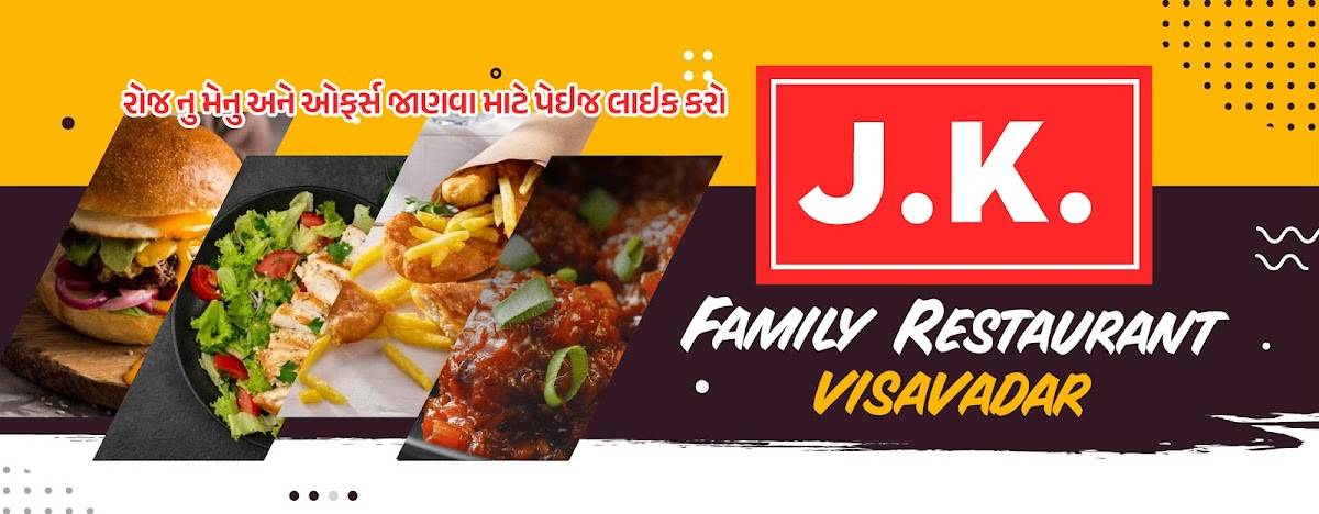 J.K.Family Restaurant menu