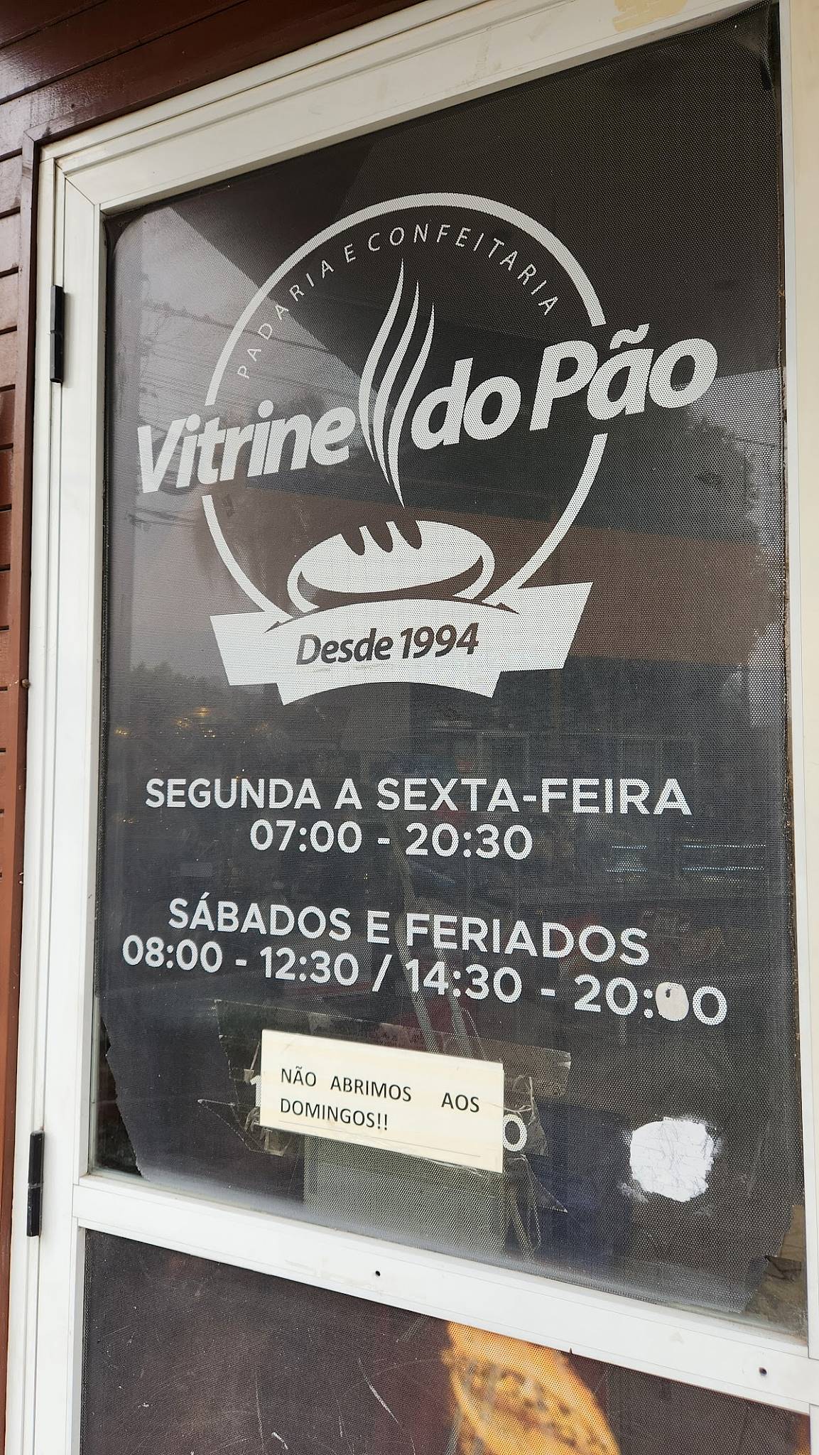 Menu em Padaria e Confeitaria Vitrine do Pão, Novo Hamburgo