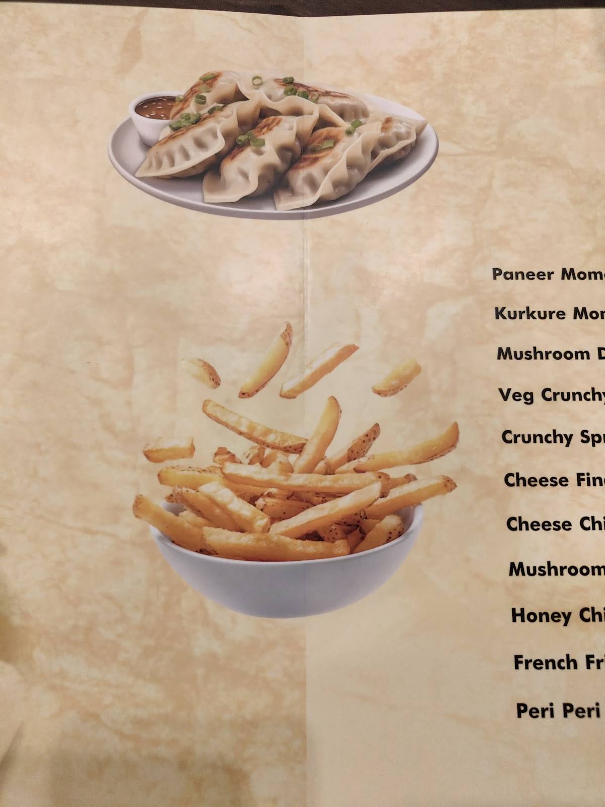 Vohra ji Chaap wale menu