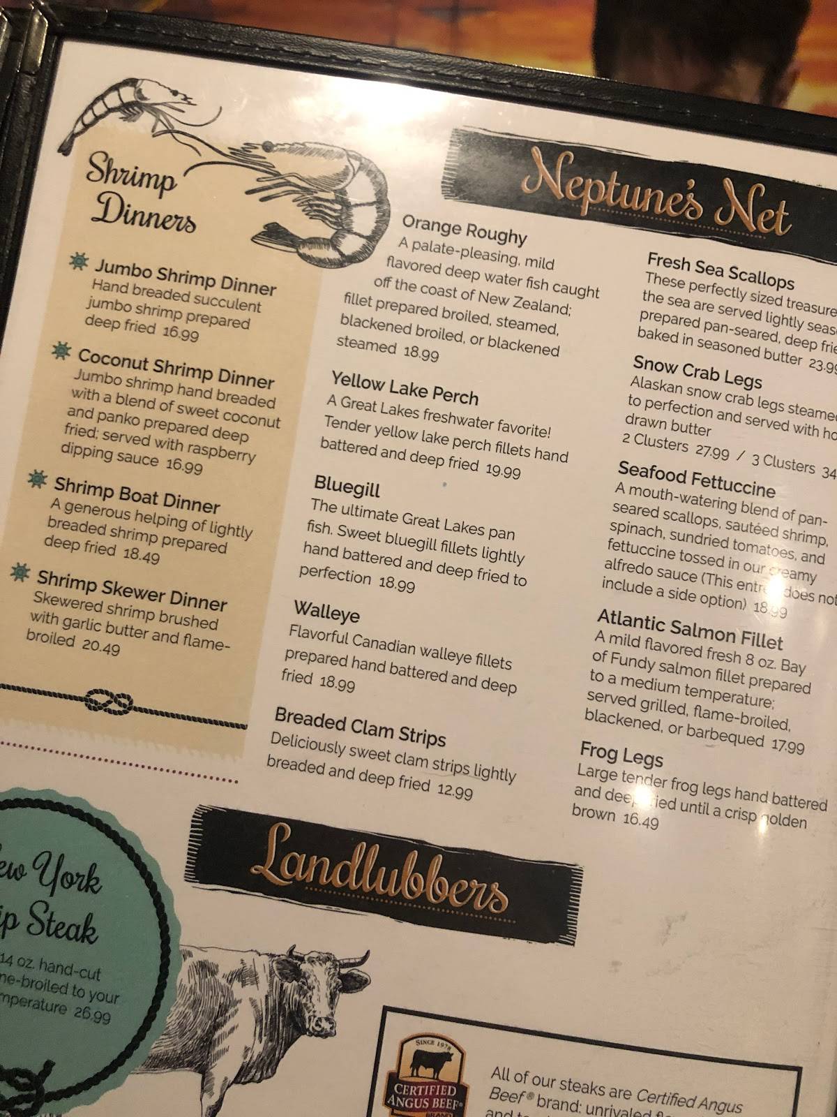 Menu at Whitey's Restaurant & Take Out, Davison