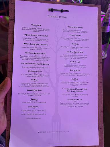 Menu de Woods Restaurant & Bar
