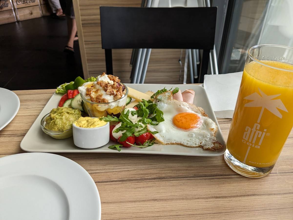 Speisekarte von Pavillon cafe, Würzburg