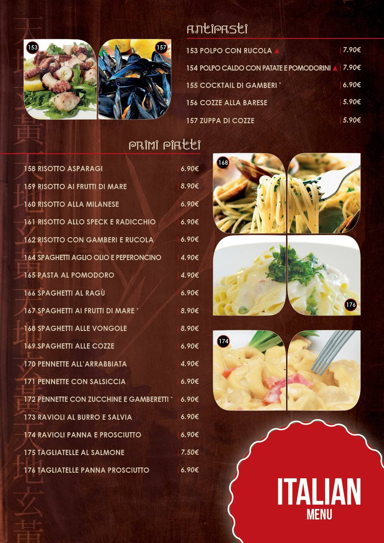 Menu di Yoshi 