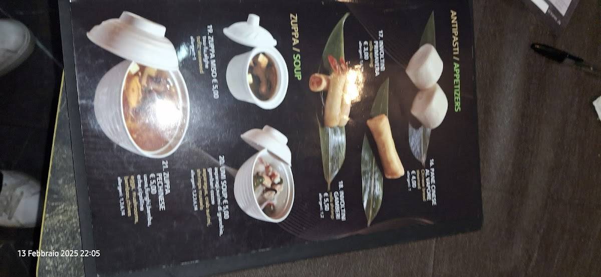Menu di Yugo 