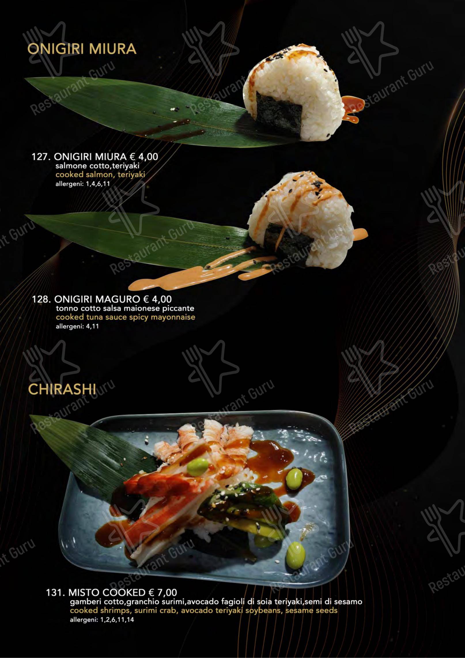 Menu di Yugo - Menu