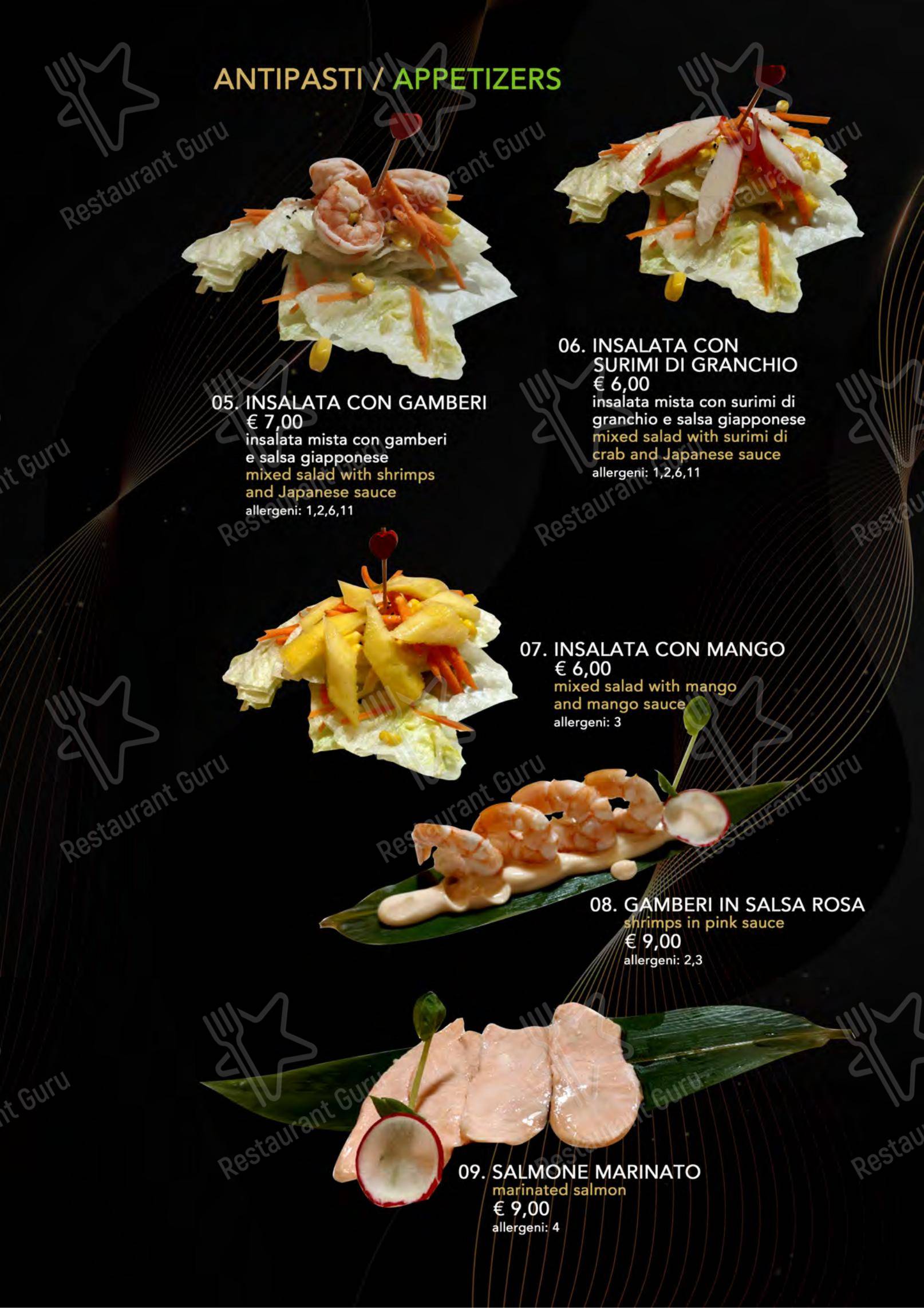 Menu bar per Yugo in Varazze